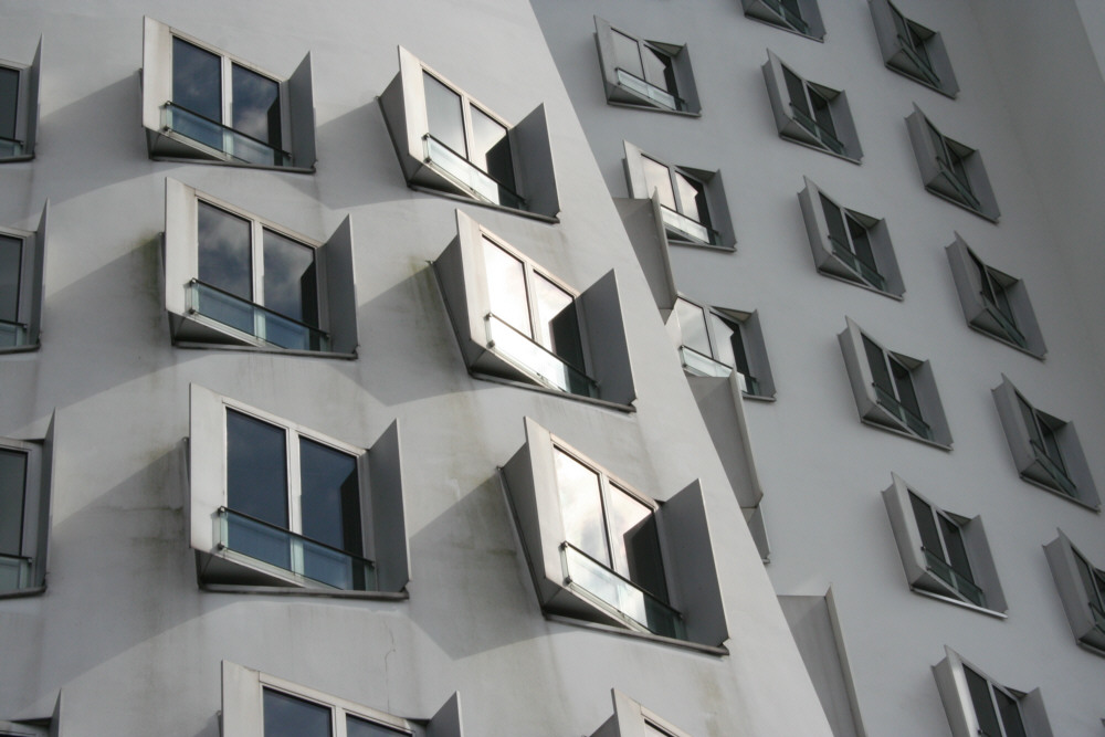 Gehry Bauten im Medienhafen Düsseldorf