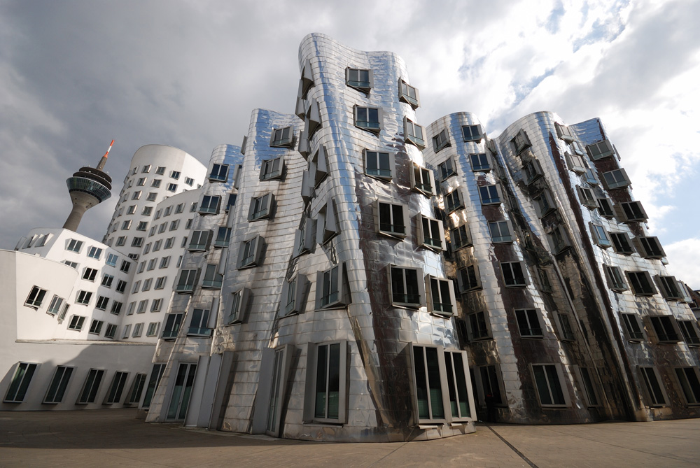 Gehry-Bauten im Medienhafen