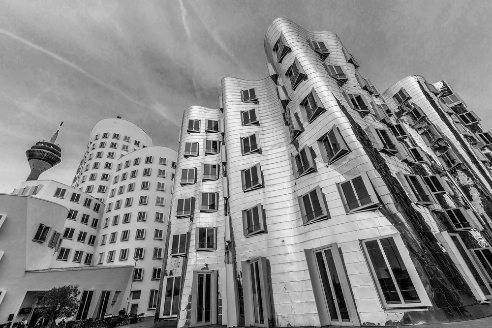 Gehry Bauten in Düsseldorf 