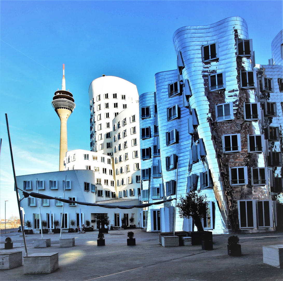 Gehrybauten in Düsseldorf