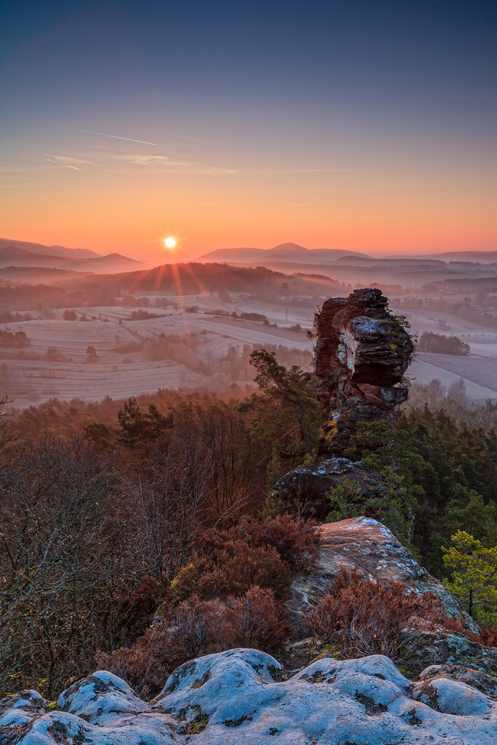 Geierstein im zarten Morgenrot