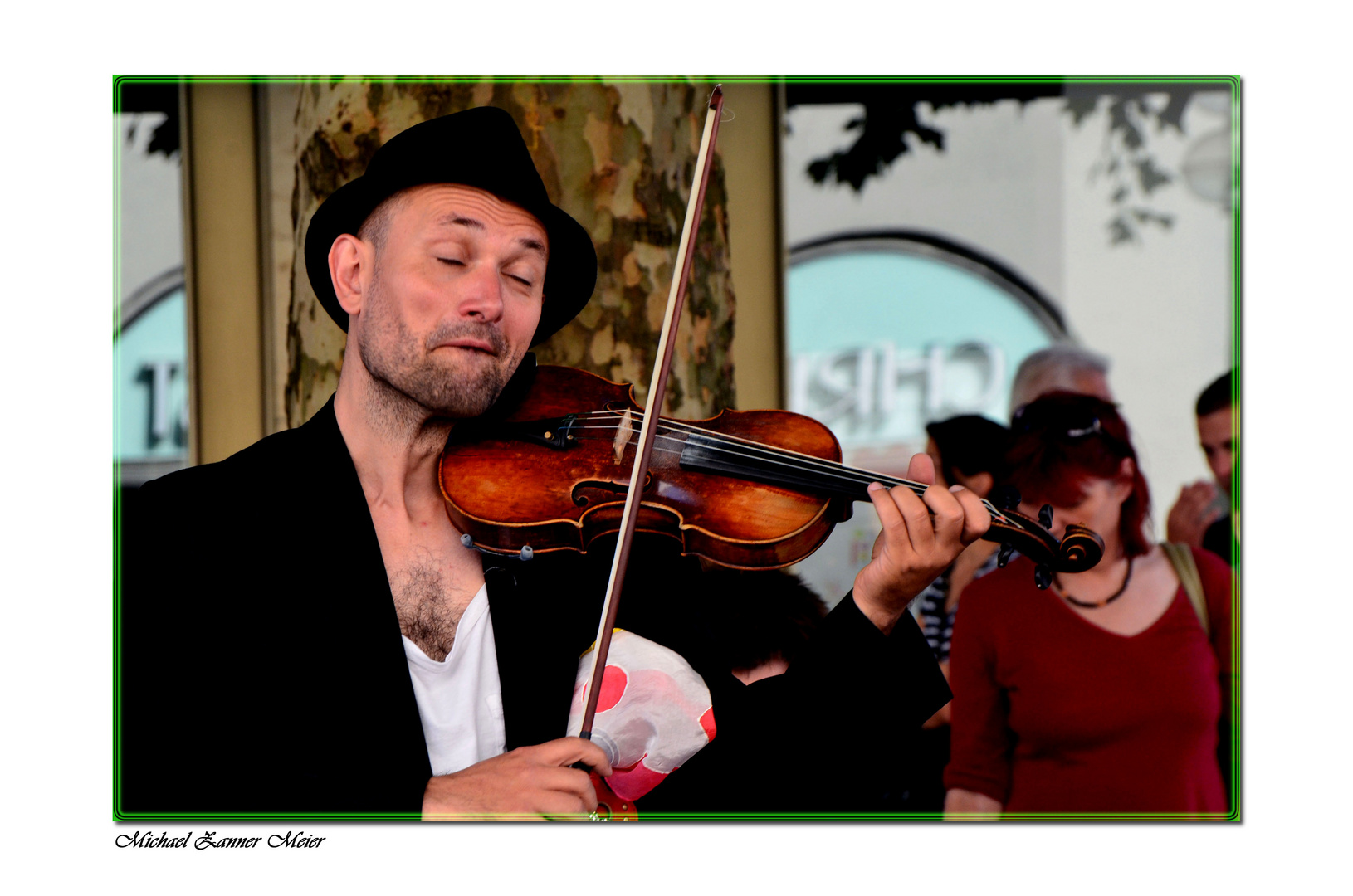 Geigenspieler in München