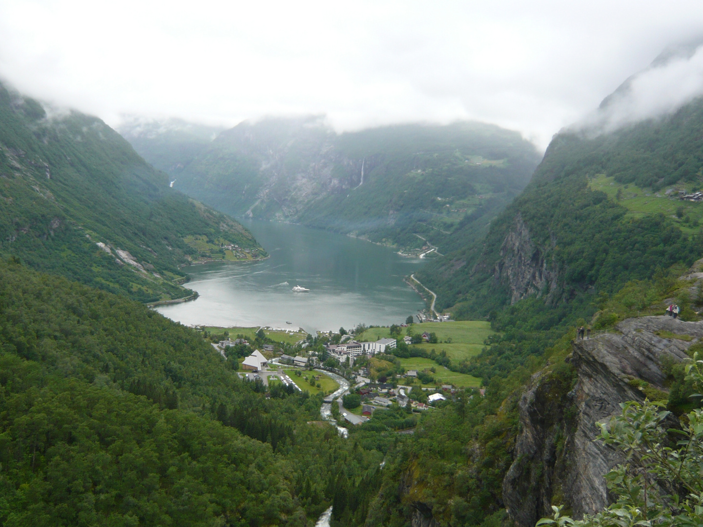 Geiranger Fjord Einer der schönste Fjorde in Norwegen 