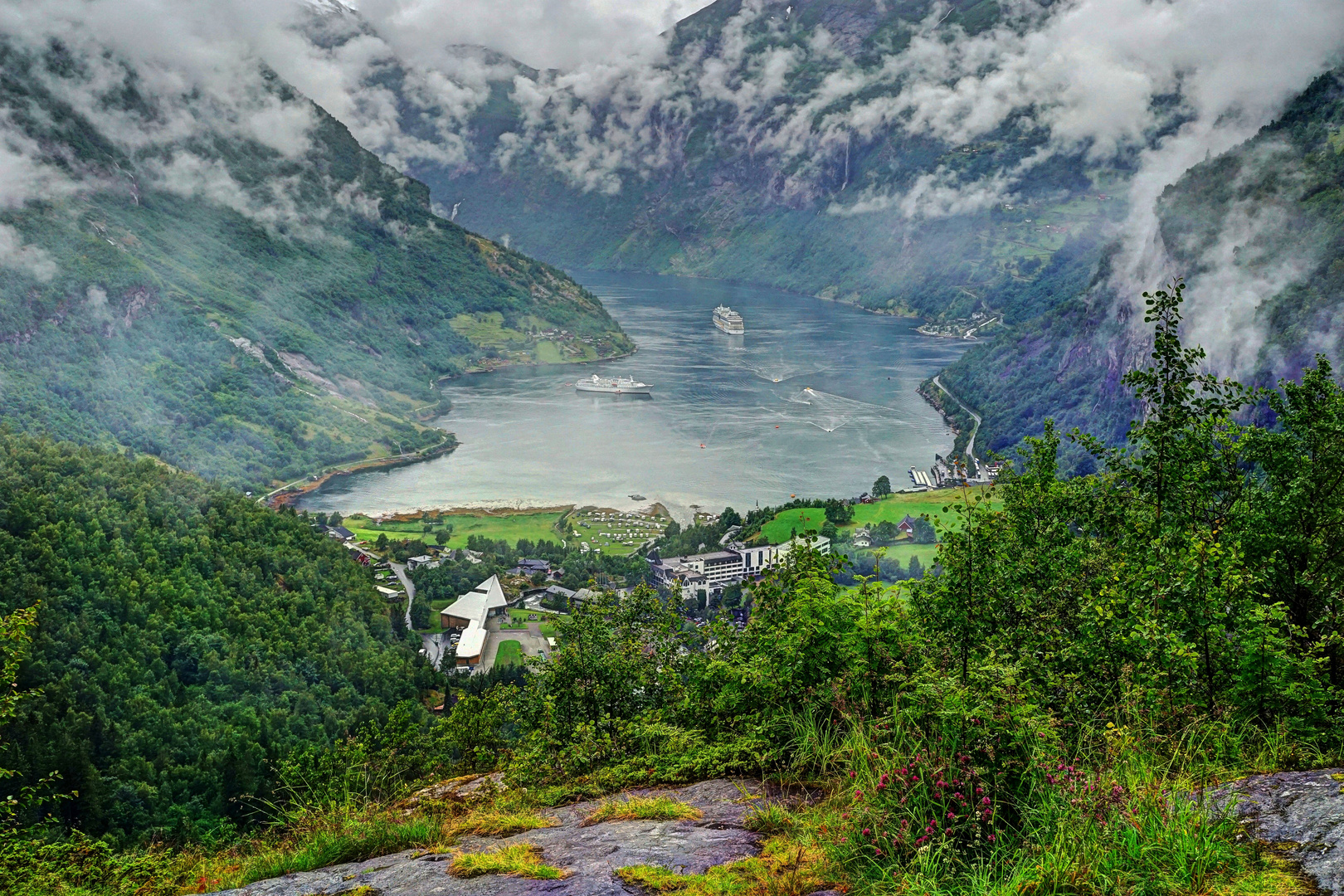 Geiranger Fjord Norwegen