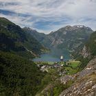 Geiranger Fjord später am Tag