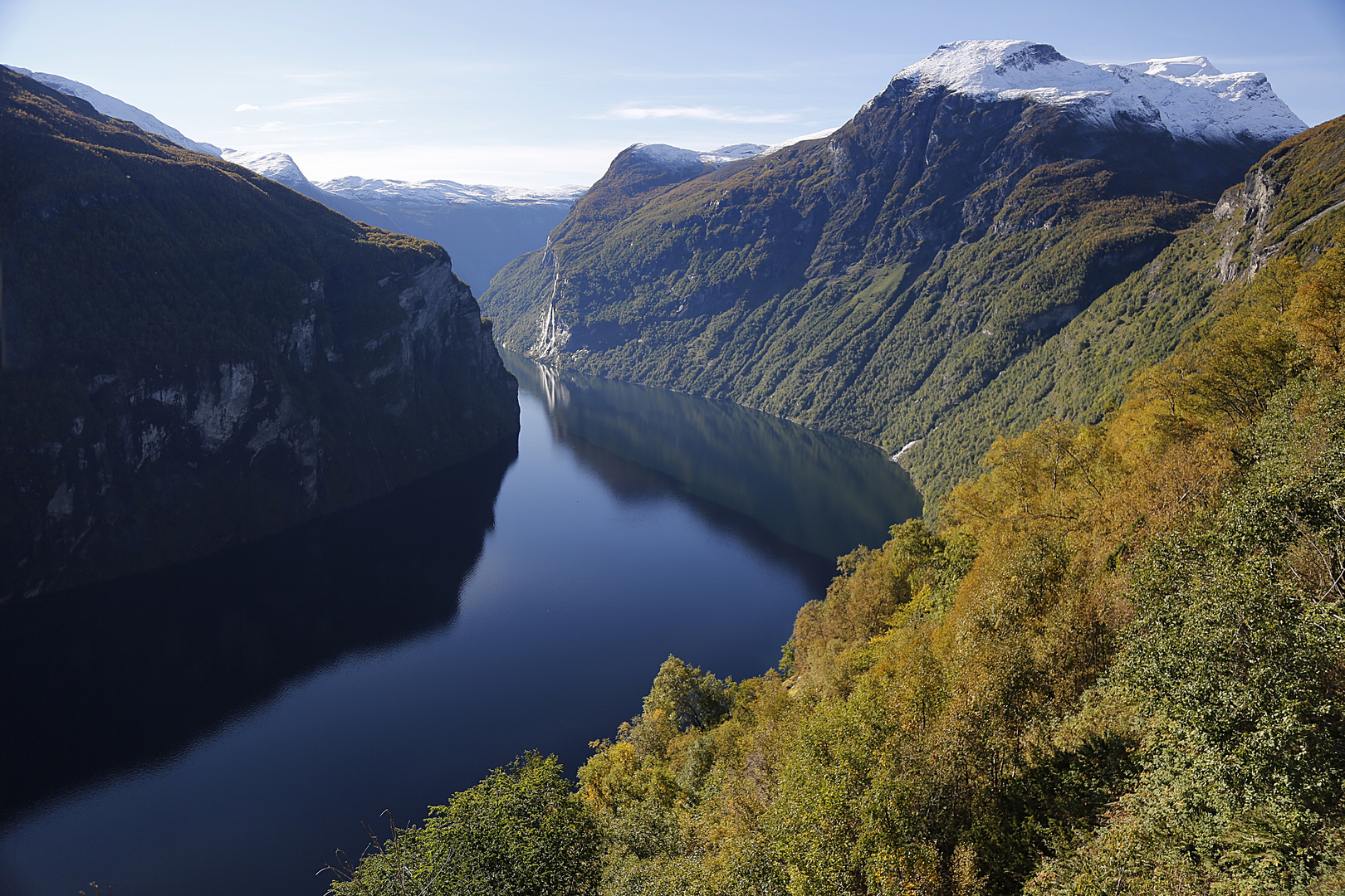 Geiranger im Herbst 