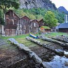 Geiranger in den frühen Morgenstunden