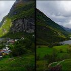 Geiranger Regenbogen Talblick Aida 