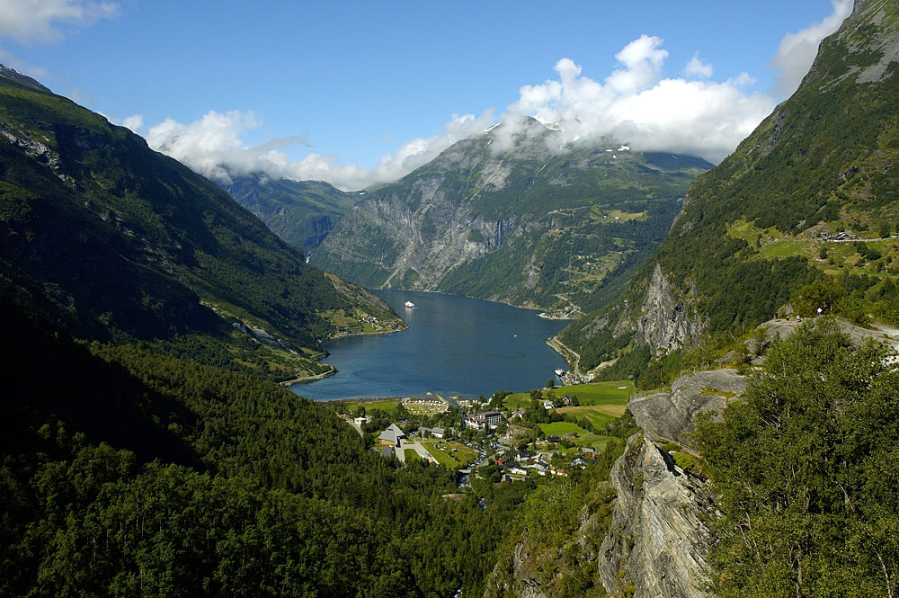 Geiranger, so wie man es kennt ...