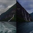 Geiranger Wasserfälle (3D-X-View)