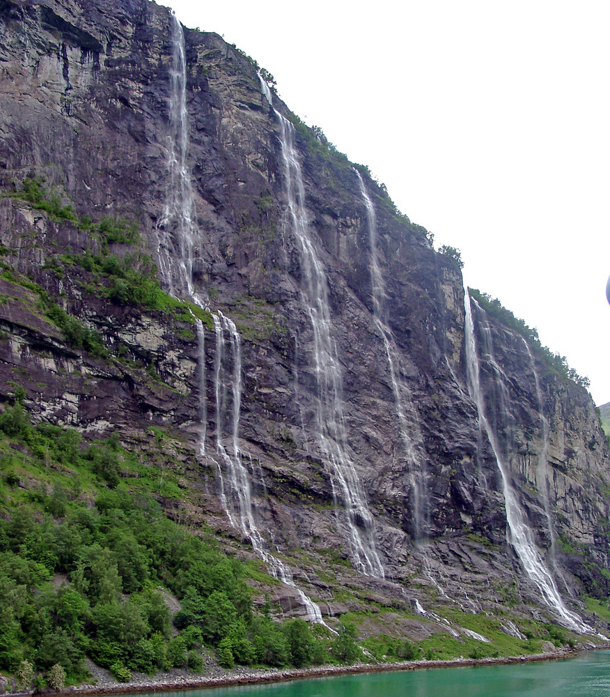 Geirangerfjord 10 Sieben Schwestern von der anderen Seite:-))))