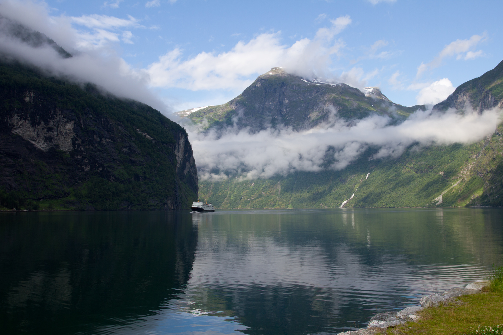 Geirangerfjord am Morgen