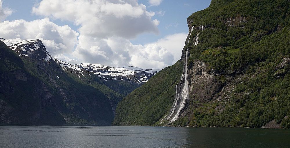 Geirangerfjord (Blick auf die sieben Schwestern)