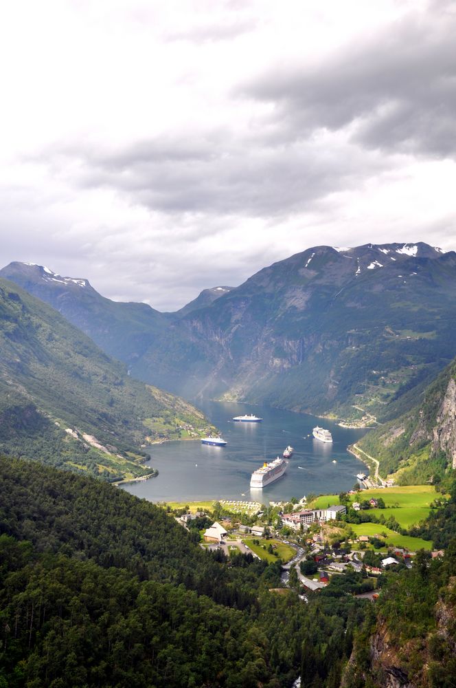 Geirangerfjord und der Besucherrekord...