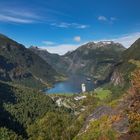 Geirangerfjord von Flydalsjuvet