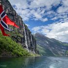 Geirangerfjord, Wasserfall "Sieben Schwestern"