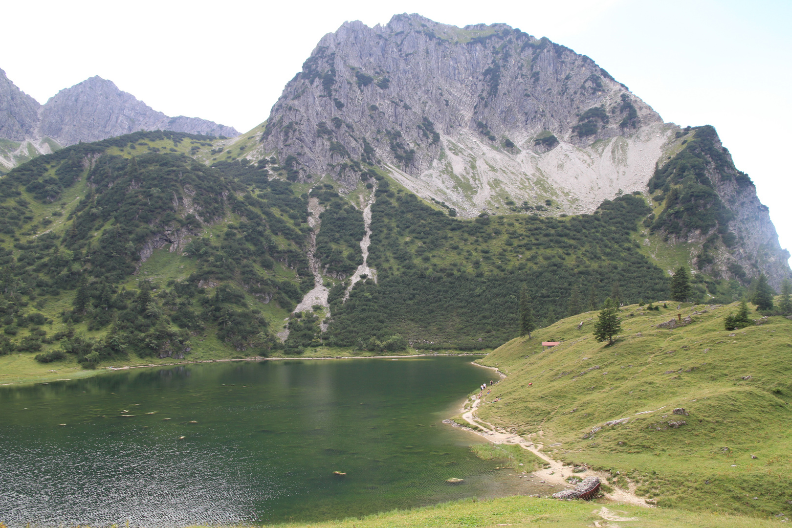 Geisalpsee und im hintergrund der Rubihorn