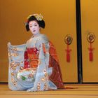 Geisha bei Zeremonie in Kyoto