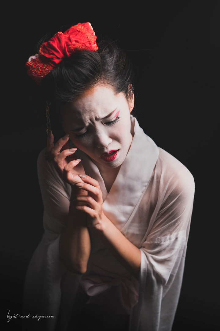 Geisha in despair