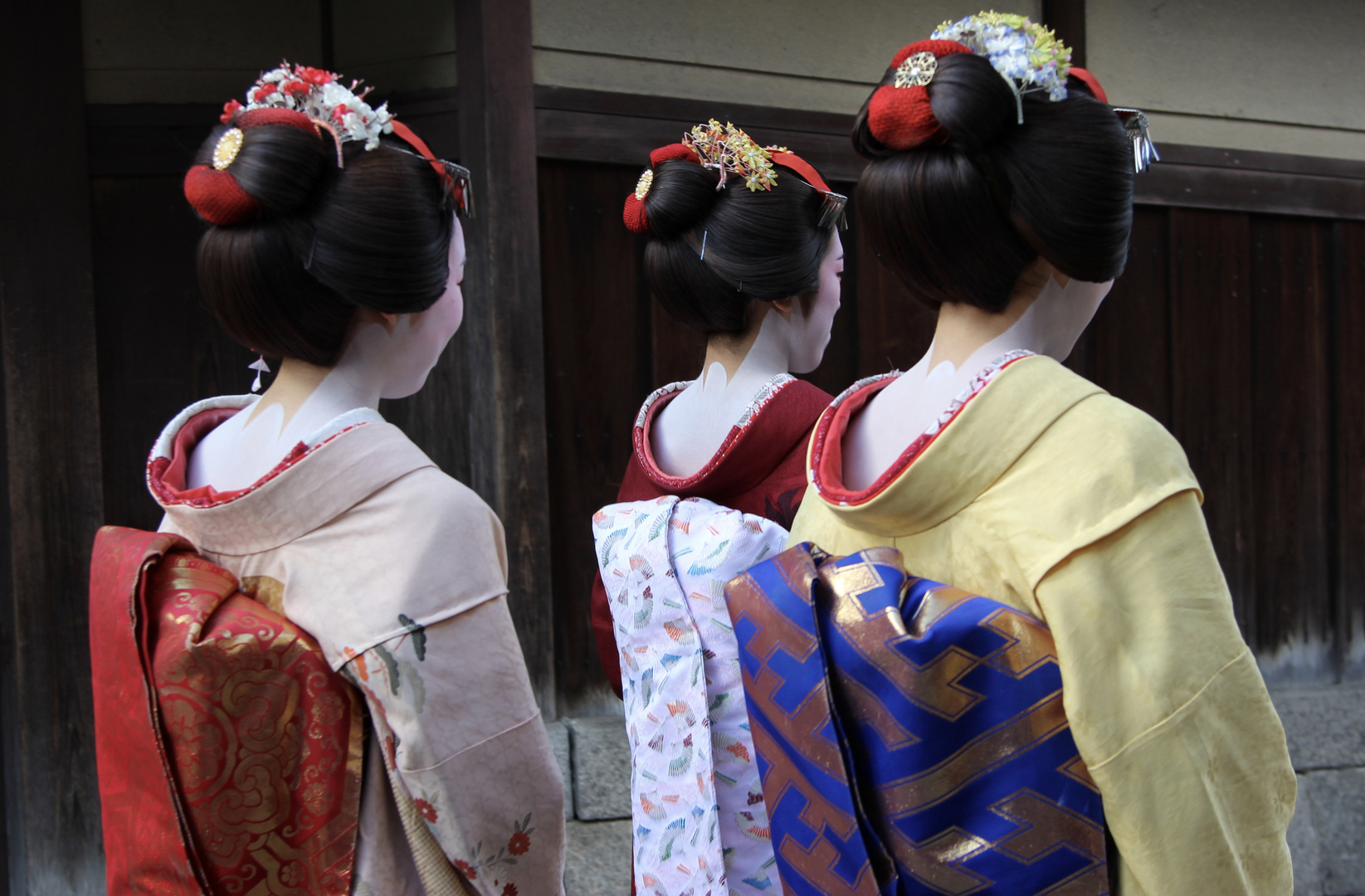 Geishas in Kyoto...