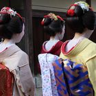 Geishas in Kyoto...