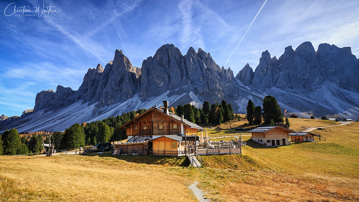 Geisler Alm in Südtirol