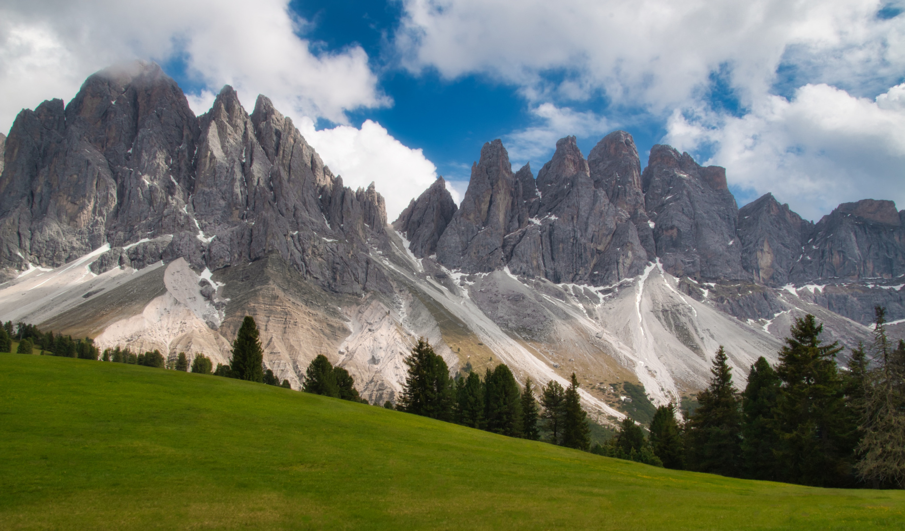 Geisler-Alm, Südtirol / Italien