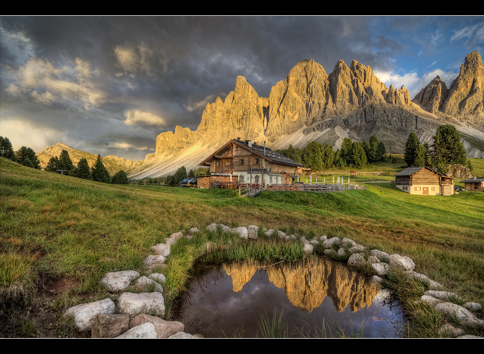 Geisleralm....Sonnenuntergang