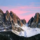 Geislerspitzen im Abendrot