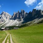 Geislerspitzen mit Broglesalm