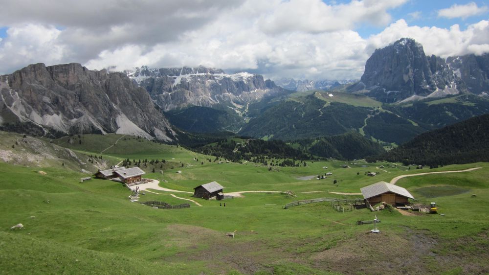 Geislerspitzen und Langkofel