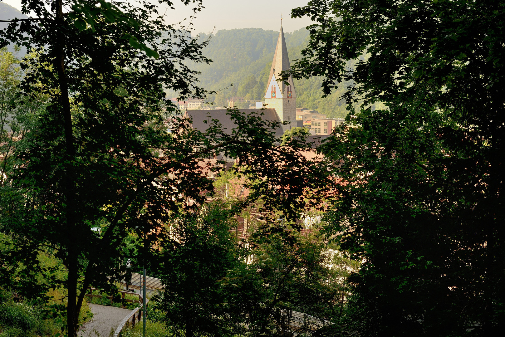 Geislinger Altstadt mit Stadtkirche