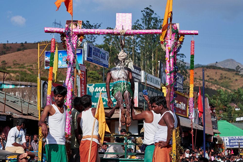 Geißelung in Munnar