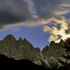 Geißler Spitze, nach der Sonnenuntergang