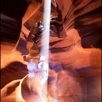 Geister im Antelope Canyon :-)...