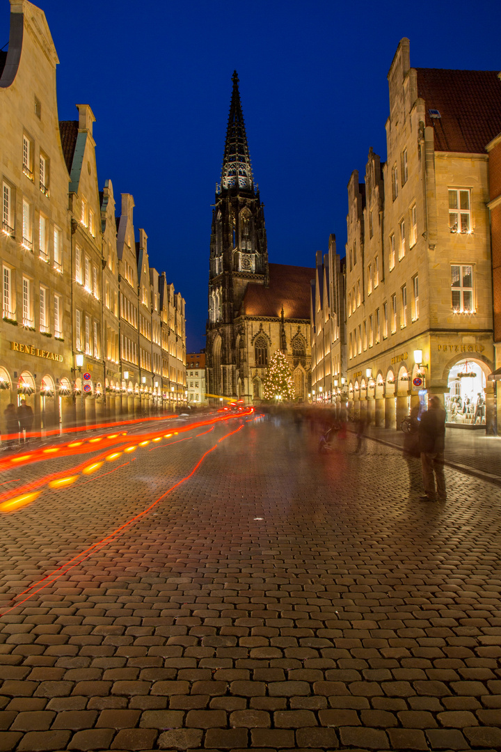 Geisterbusse am Prinzipalmarkt zu Weihnachten 2015 :-)