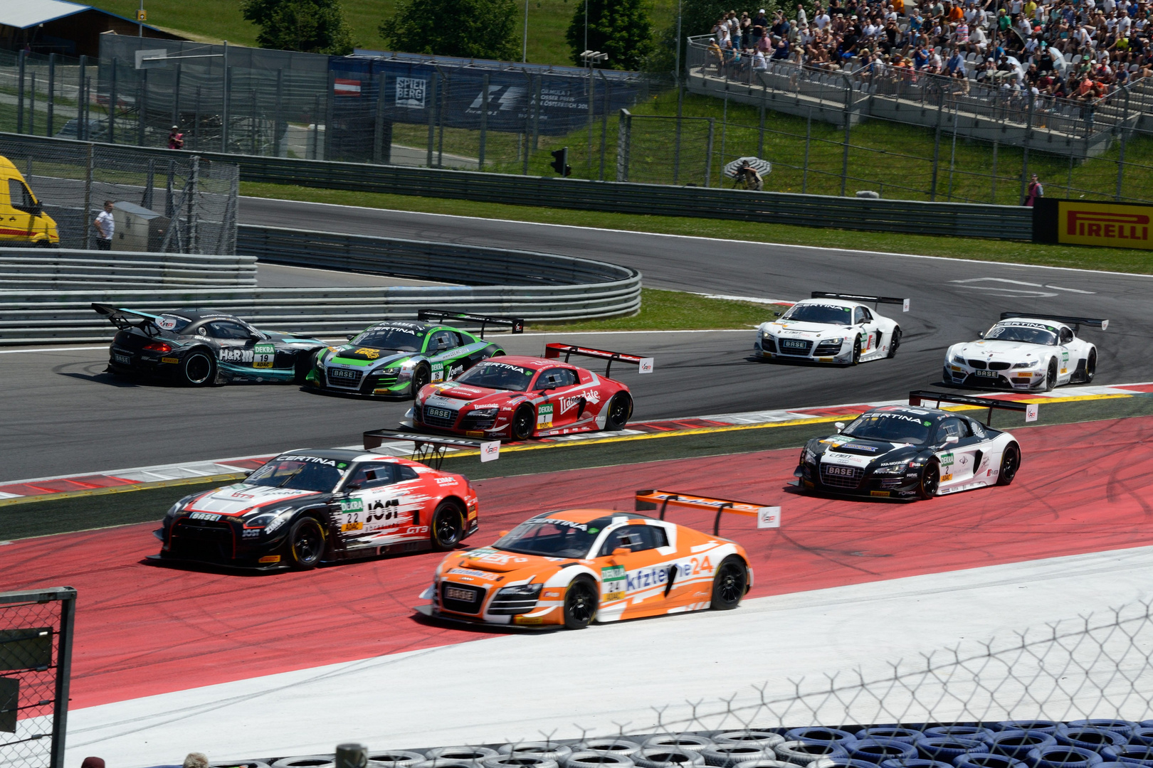 "Geisterfahrer" bei den ADAC GT-Masters am Red-Bull-Ring 2015