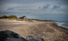 Geisterhaus am Strand