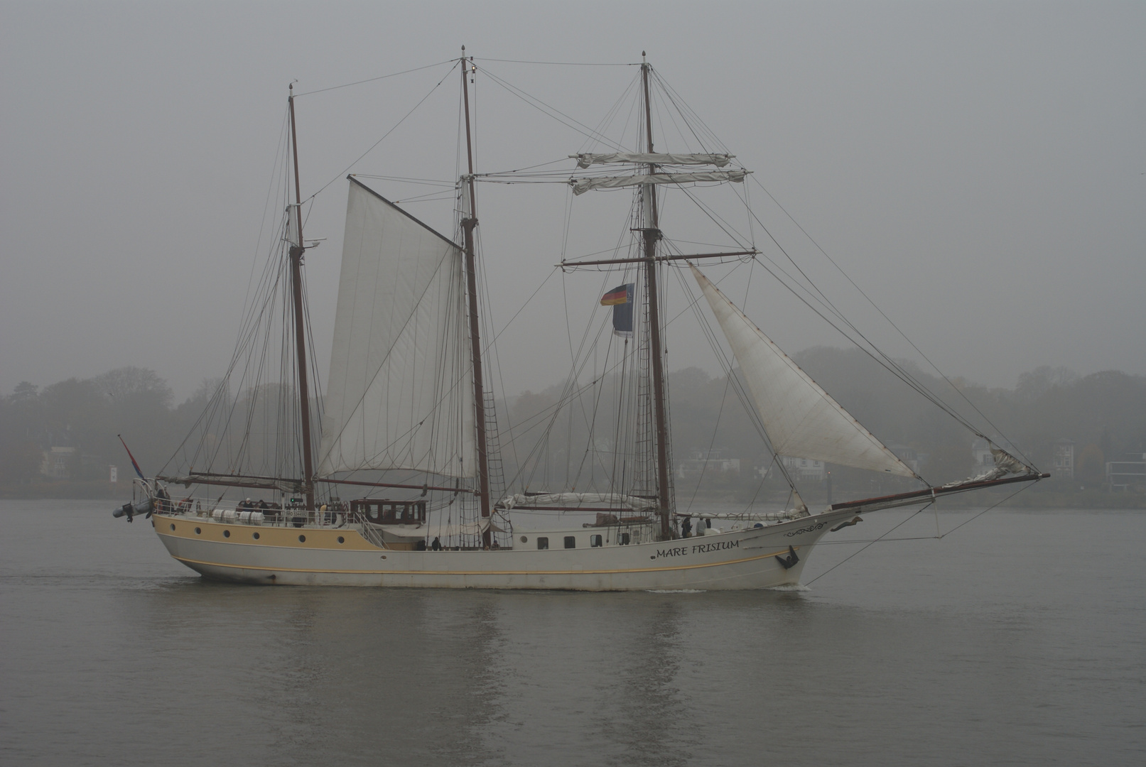 Geisterschiff in voller Größe