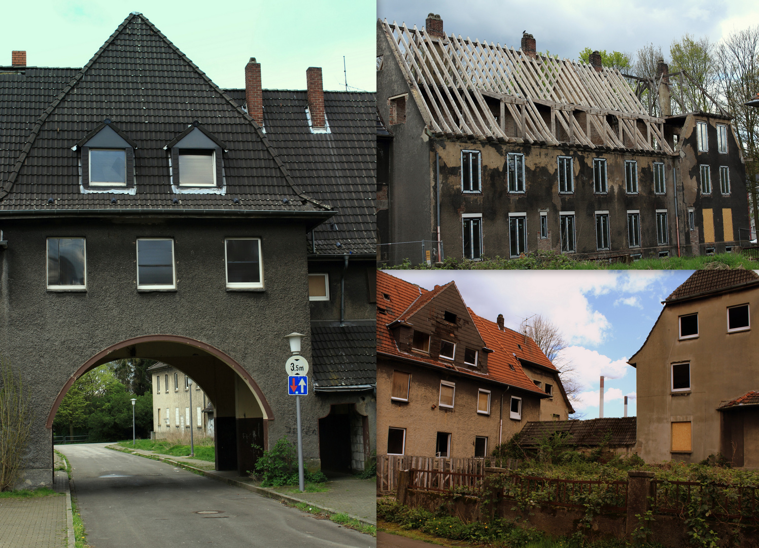 Geistersiedlung Schlägel und Eisen in Gladbeck