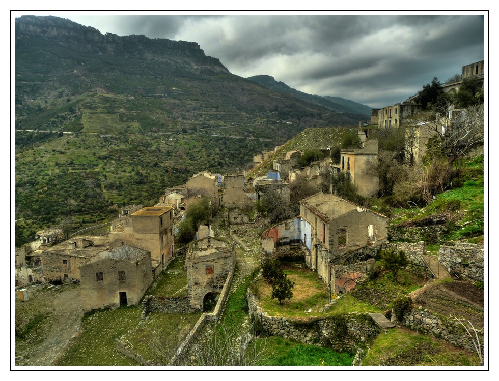 Geisterstadt Gairo Vecchio