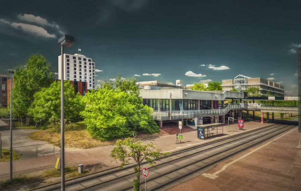 Geisterstadt Uni Bremen Zentralbereich 