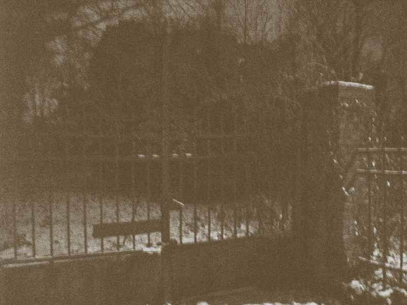 Geisterstunde - Das "alte Haus" nachts im Schneesturm