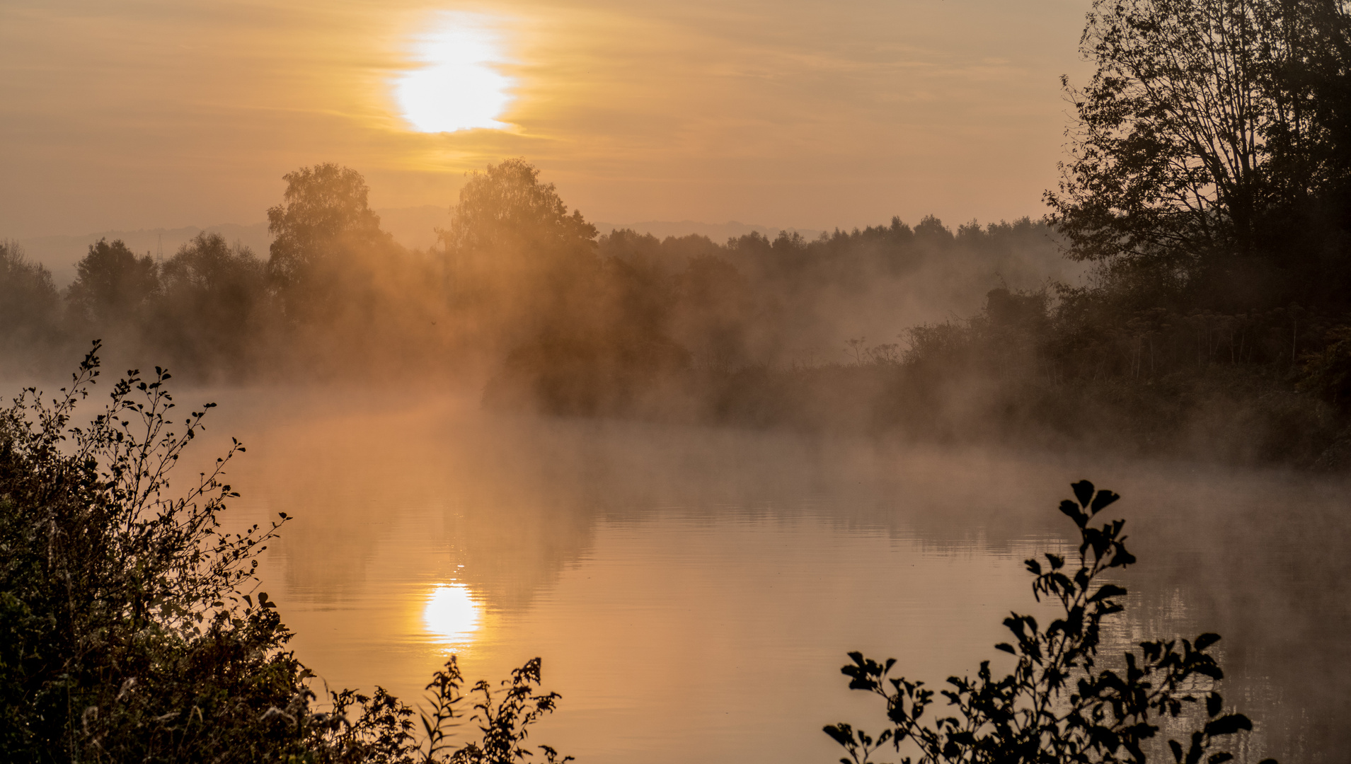 Geisterstunde in den Ruhrauen bei Hattingen