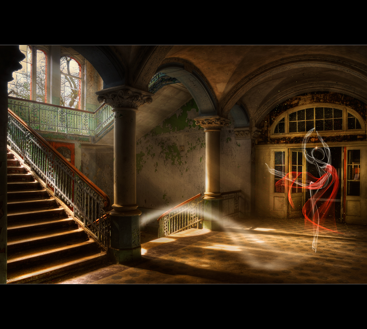 Geistertanz Foto & Bild fotomontage, fantasy mystery, bearbeitungs