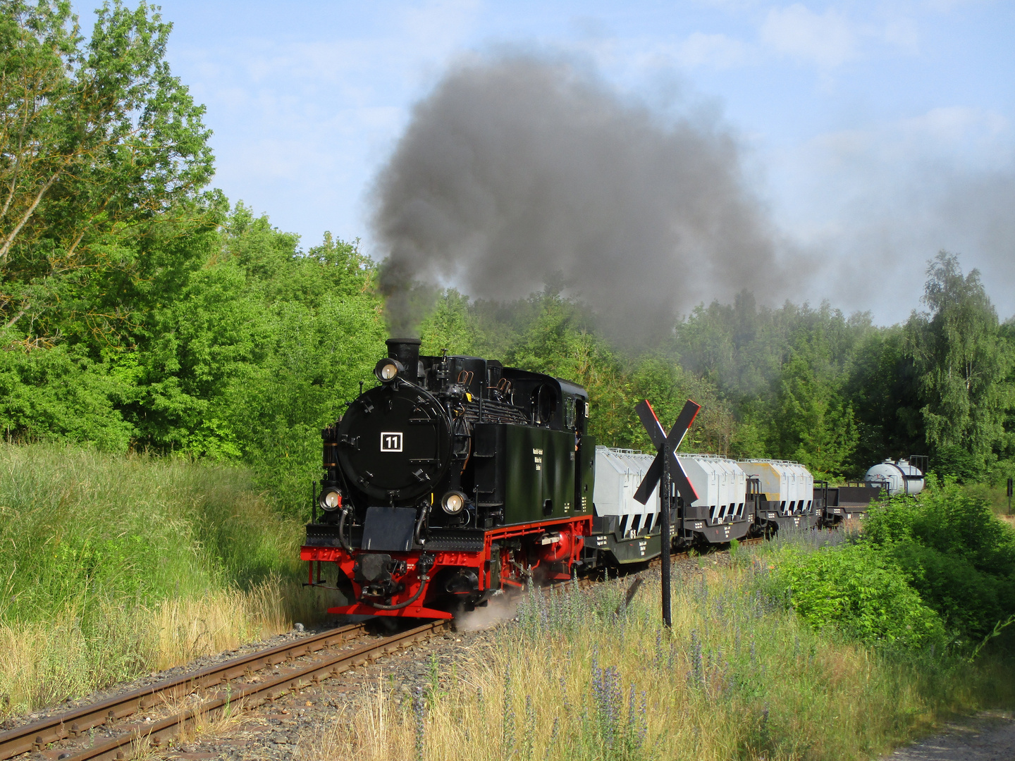 Geisterzüge im Mansfelder Land 1.