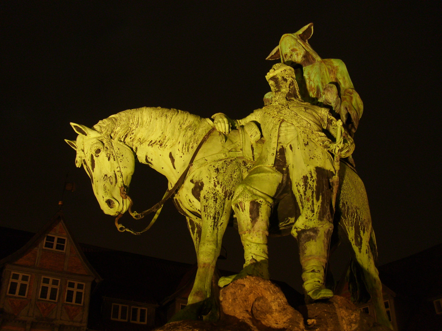 Geistreiter bei Nacht