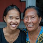 Gek Adii and her mother Ibu Agung Raka