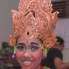 Gek Adii gets ready for her dance performance