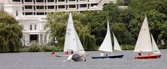 Gekentert auf der Alster